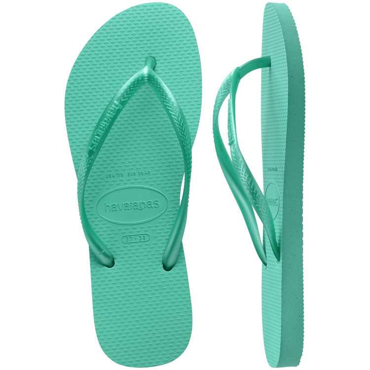 HAVAIANAS Slim Sandal-Metallic Virtual Green
