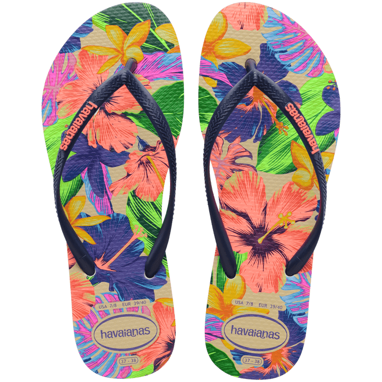 HAVAIANAS Slim Floral Neon sandal