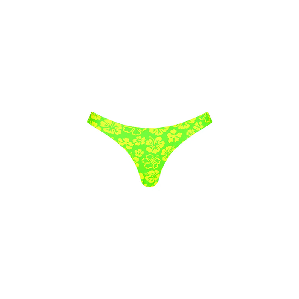 KULANI KINIS Minimal Full Coverage bikini bottom-Aloha Lime
