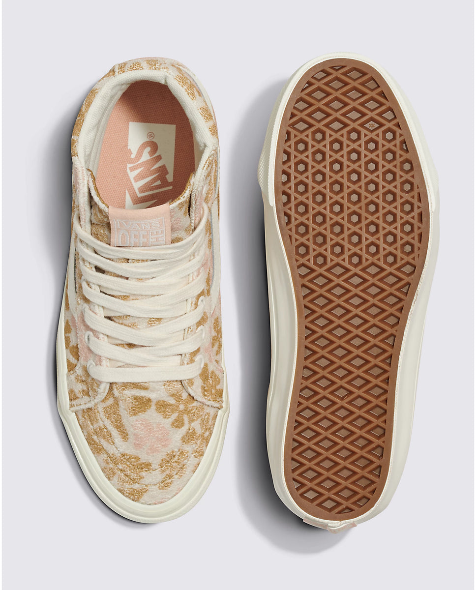 Vans old shops skool platform gold