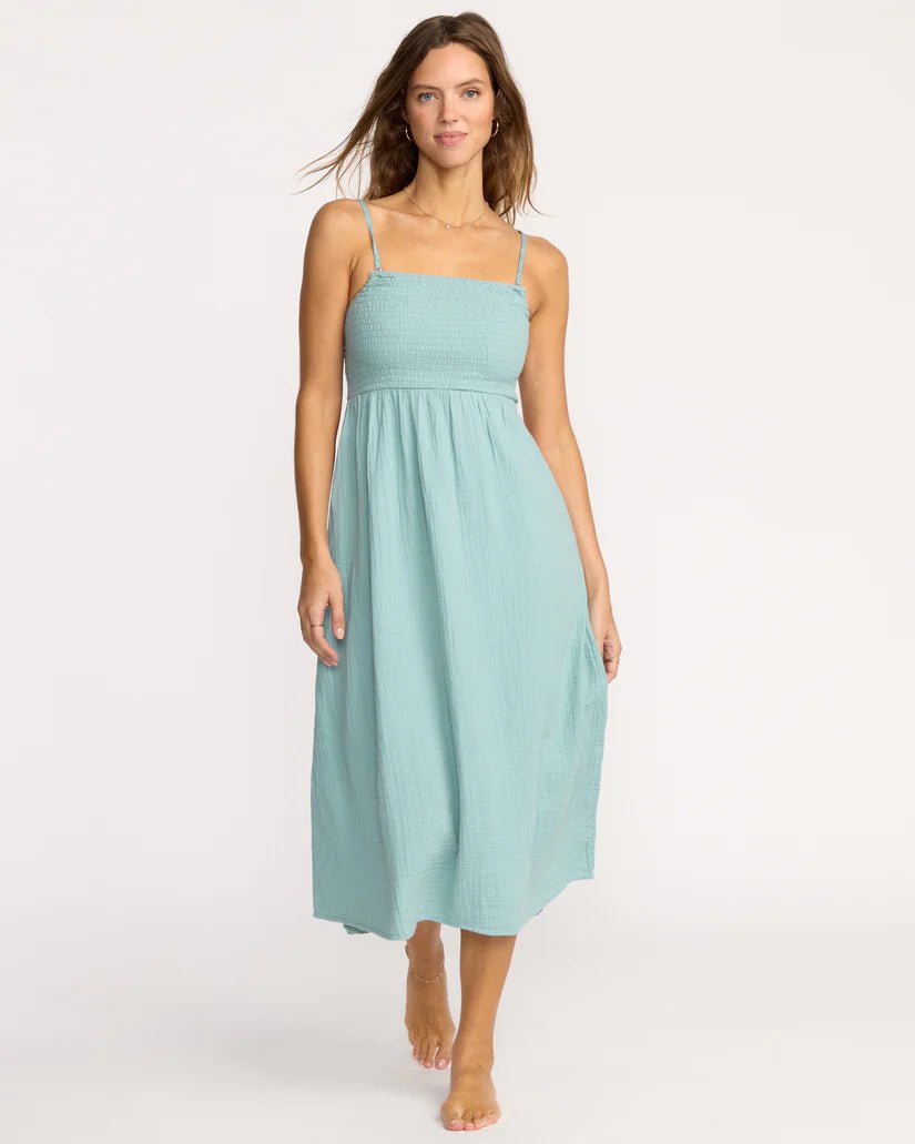 Billabong Off The Coast Dress-Blue Fog Billabong Off The Coast Dress-Blue Fog