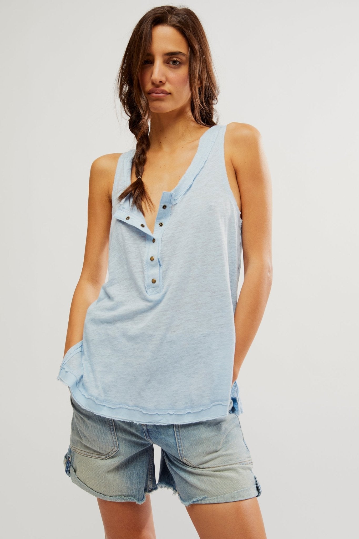 FREE PEOPLE Love Language solid tank-Dewshine – The Salty Babe