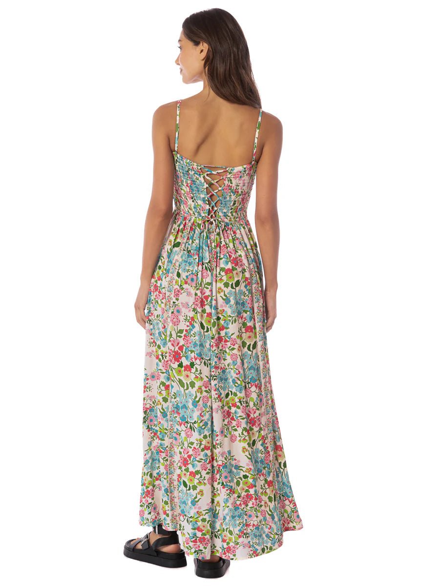 maaji palm glow maxi dress Maaji Love In Bloom Romina Long Dress