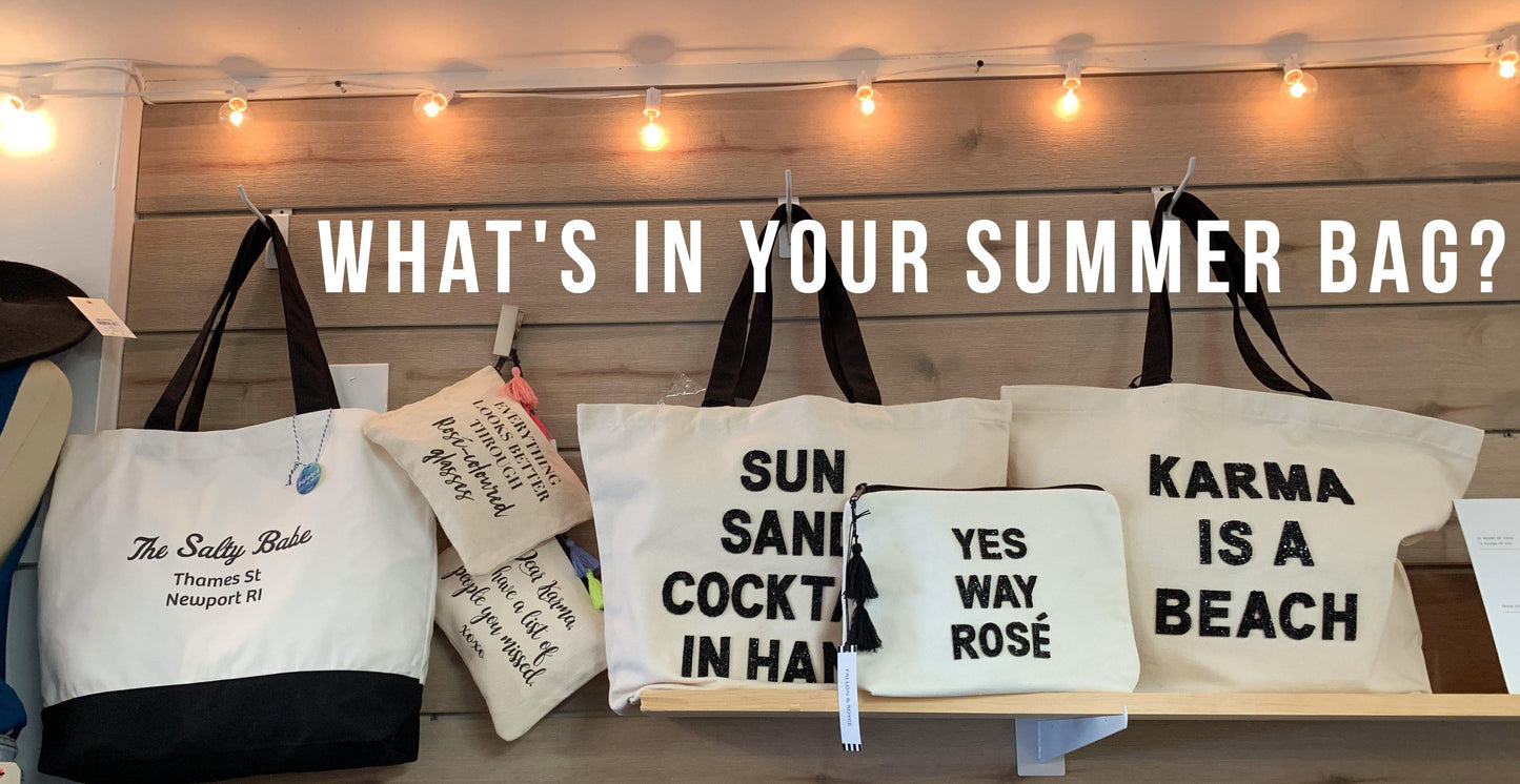 Summer Bag Must-Haves - The Salty Babe