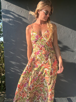 Olive you maxi dress