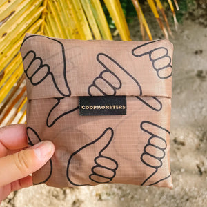 Reusable Bag - Shaka Latte