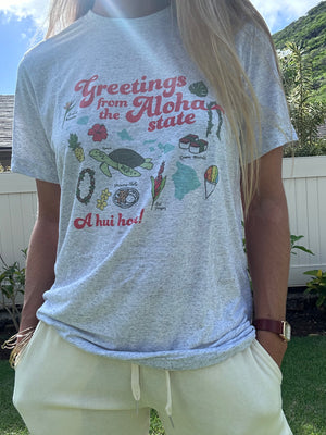 Aloha State Souvenir  tee