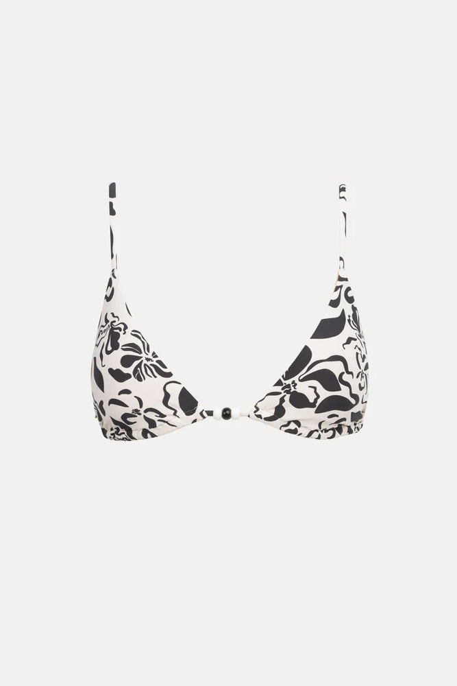 RHYTHM Sundance Floral slide tri bikini top