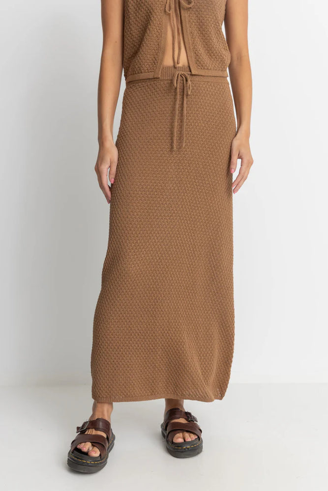 RHYTHM Jossie knit maxi skirt