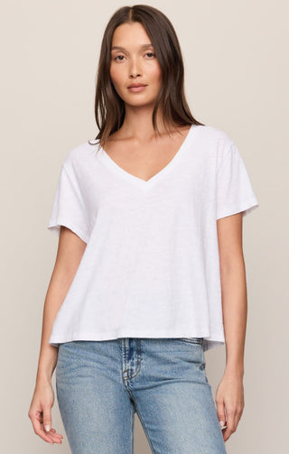 ZSUPPLY Nomad V-Neck Tee in White
