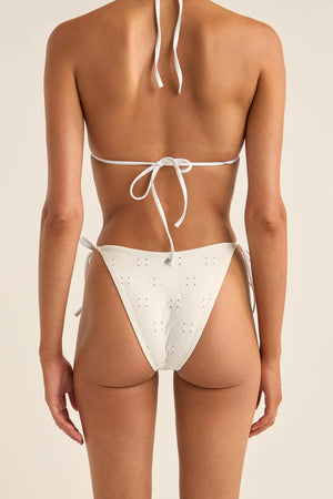 RHYTHM Brighton Eyelet Tie Side Hi Cut bikini bottom