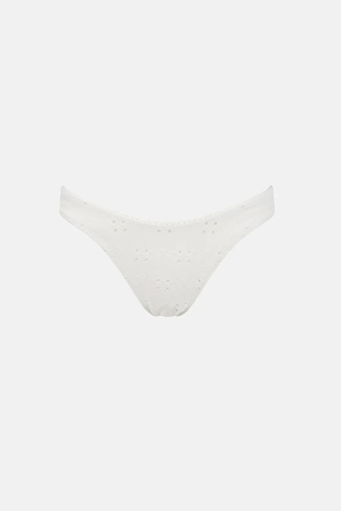 RHYTHM Brighton Eyelet Pico Hi Cut bikini bottom