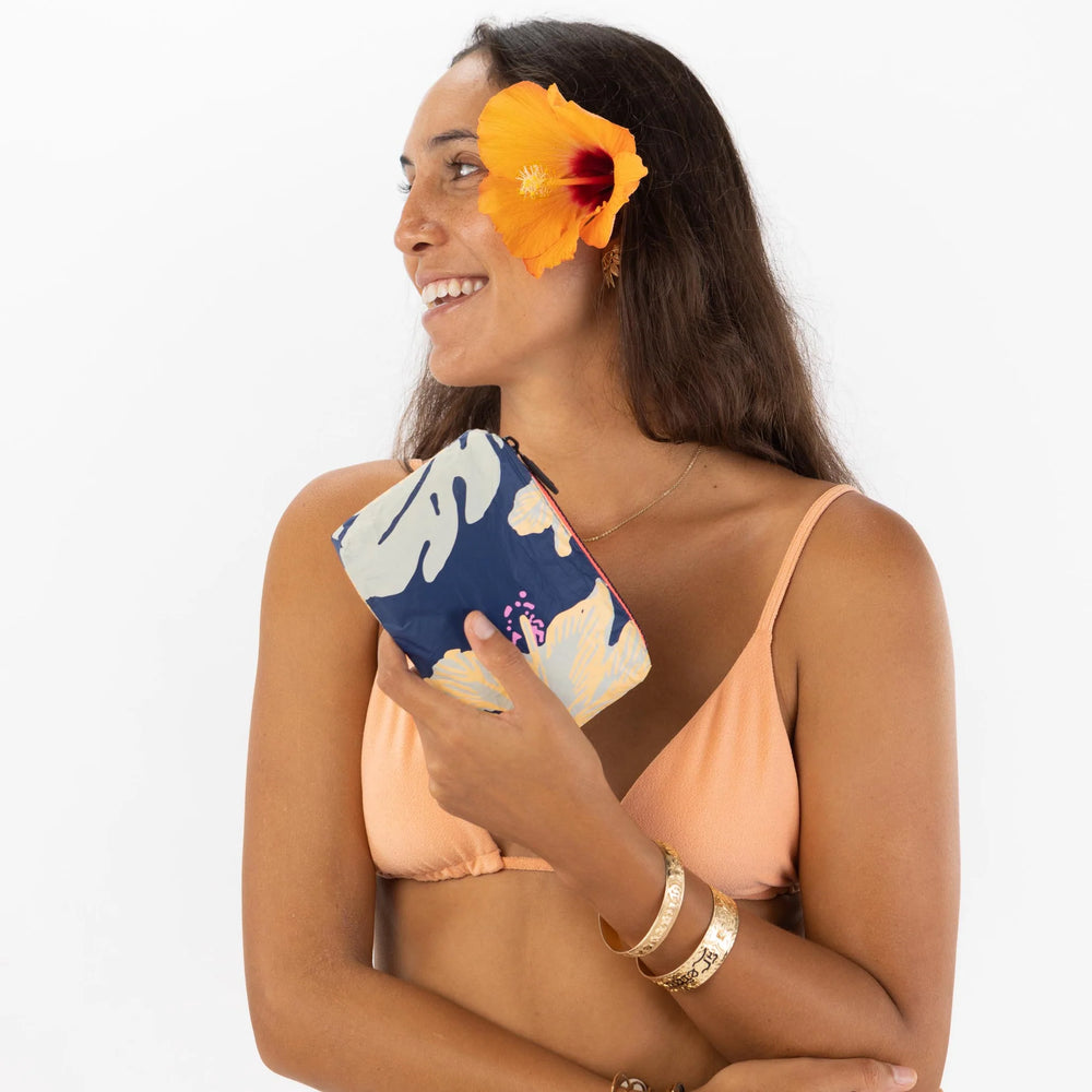 ALOHA COLLECTION Pape'ete Mini Pouch - Neon Moon/Navy