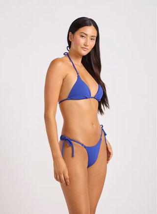 SEAFOLLY Sea Dive Tie Side Rio Pant in Luminous Blue