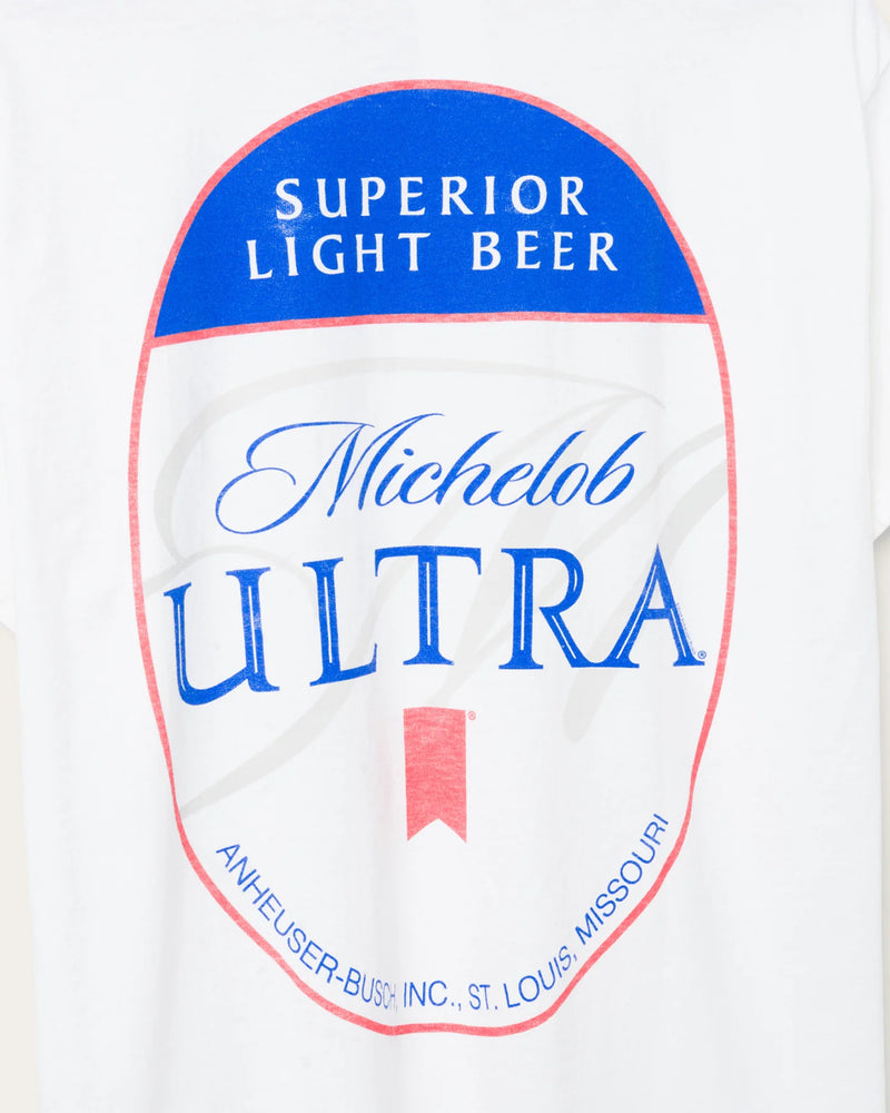 Michelob Ultra flea market tee