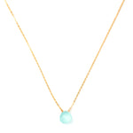 Mint Green gemstone necklace