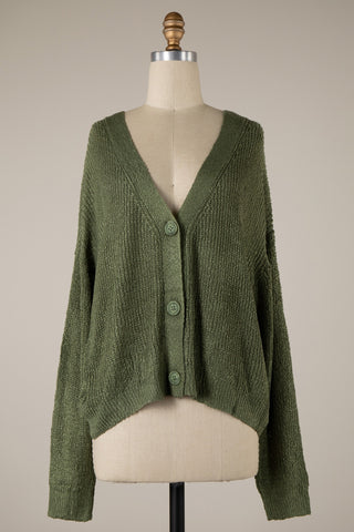 Easy Morning Cardigan - Sage