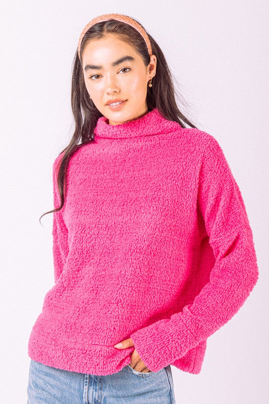 Monica fuzzy sweater