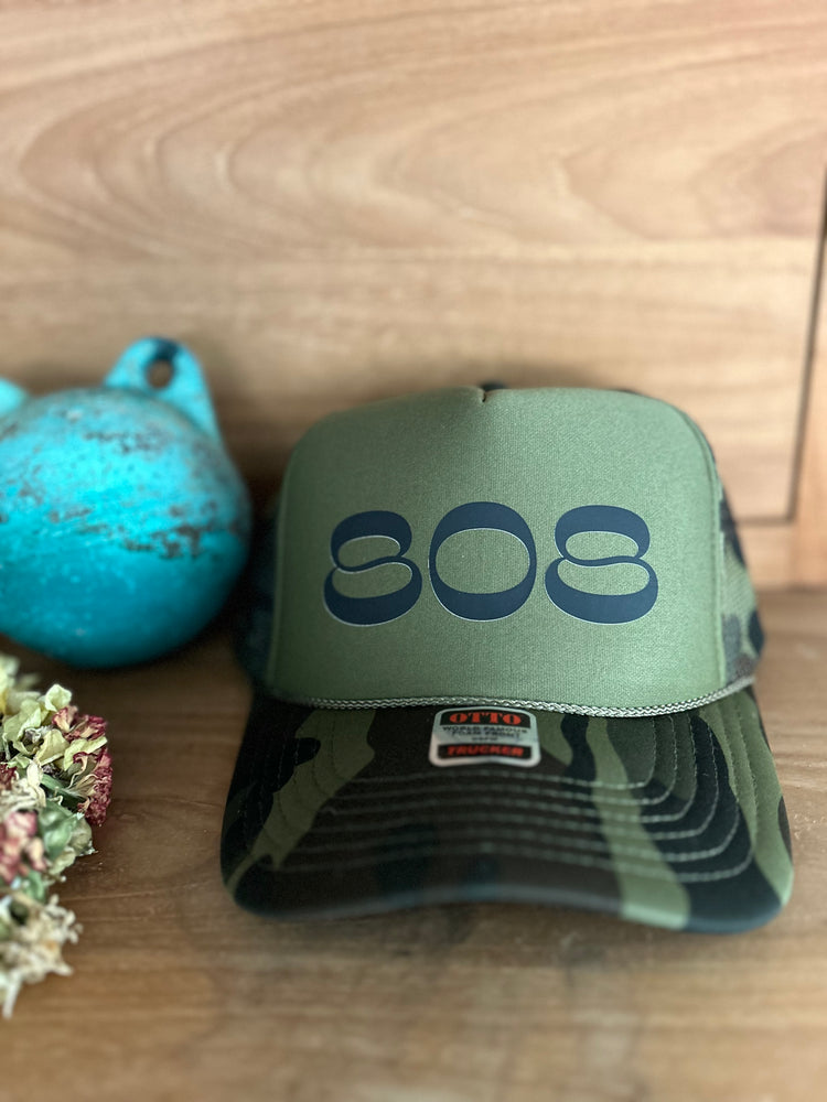 808 trucker hat