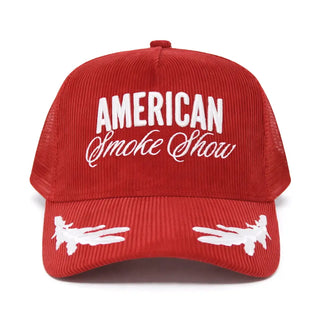 American Smoke Show Corduroy Trucker Hat