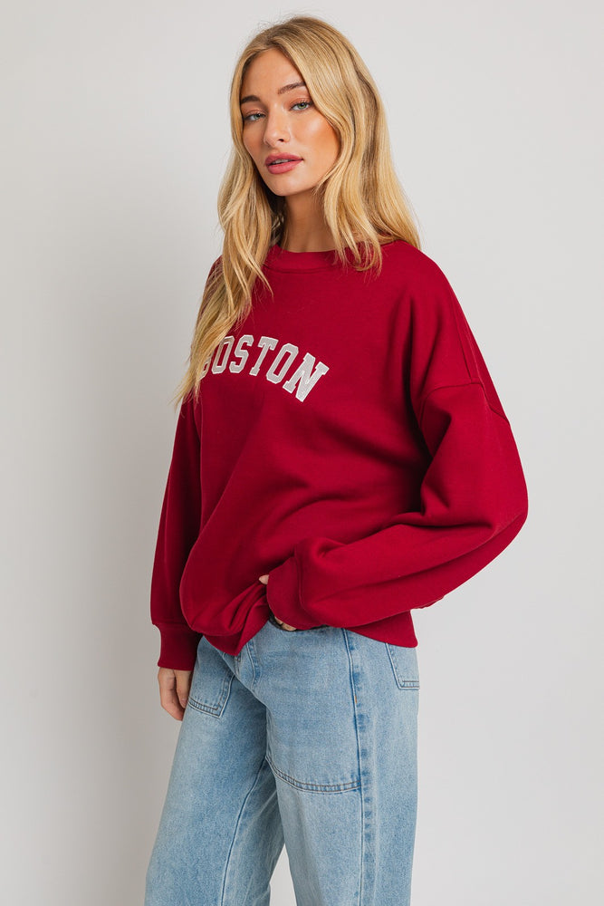 Boston Oversized sweatshirt
