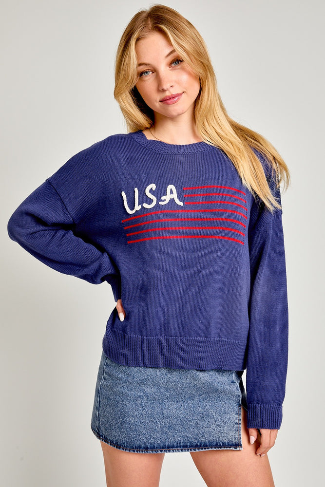 Salute the Flag sweater
