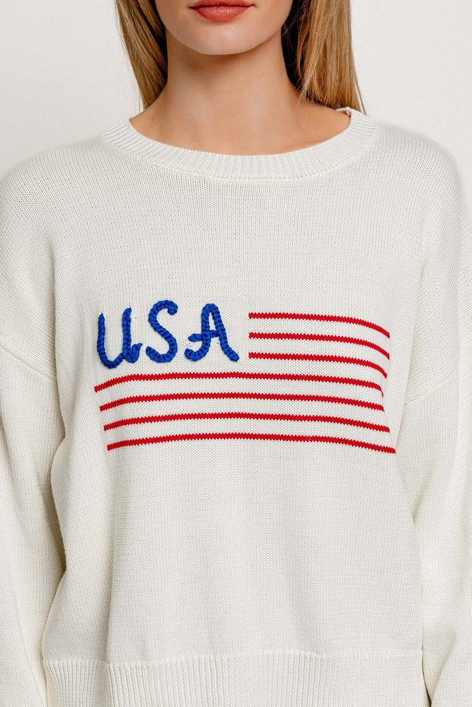Salute the Flag sweater