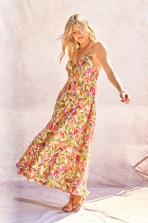 Olive you maxi dress