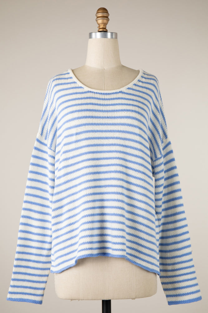 Coastal Classic stripe sweater