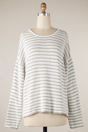 Coastal Classic stripe sweater