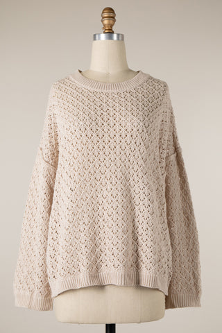Woven Tides Sweater