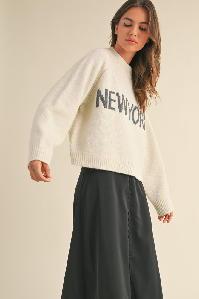 New York, New York sweater