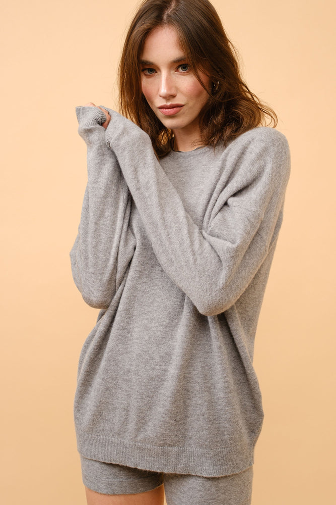 Cashmere Valley crewneck sweater