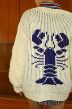 Robster Lobster cardigan sweater