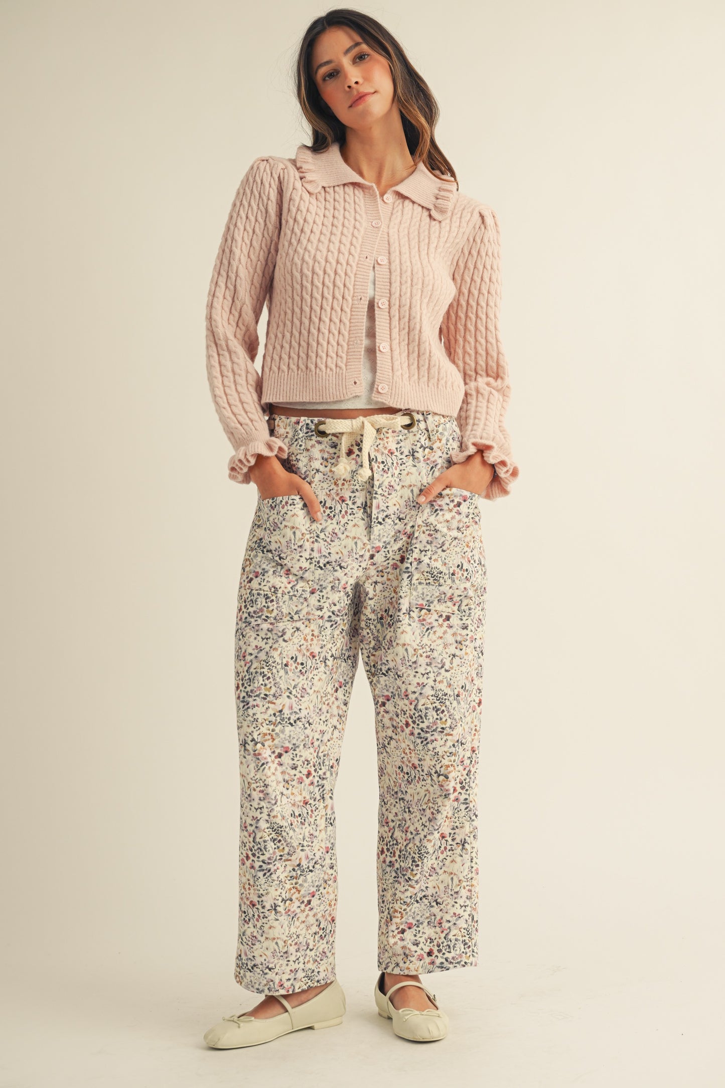 Floral Printed Pants - Salty Babe Pants