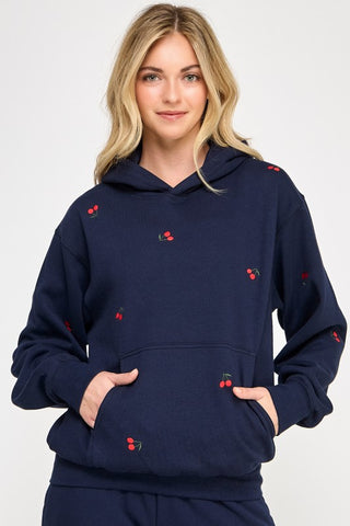 Cherry Printed Hoodie