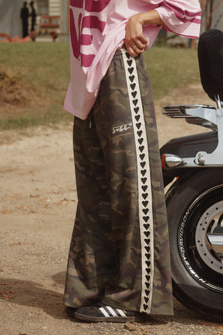 SABBI Raving Heart Pants in Camo 