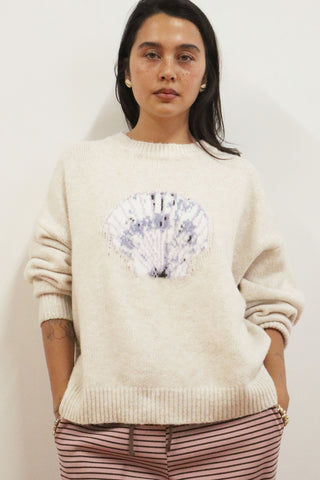Shell Graphic Sweater - Apres Sea Ranch Sweaters