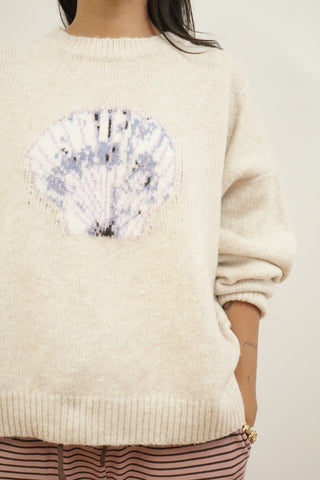 Shell Graphic Sweater - Apres Sea Ranch Sweaters