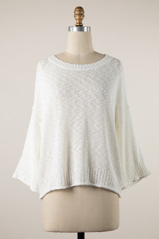 Morning Tide Top - Ivory