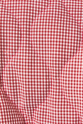 Ruby Gingham Quilted Corduroy Jacket