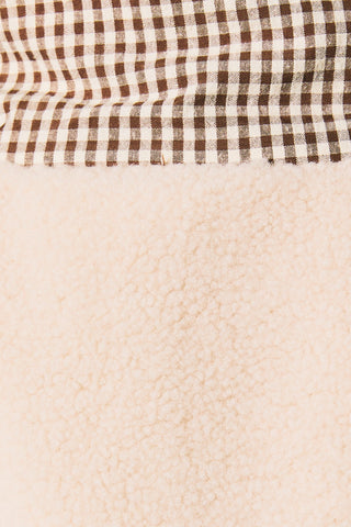 Brookline Gingham Sherpa Jacket