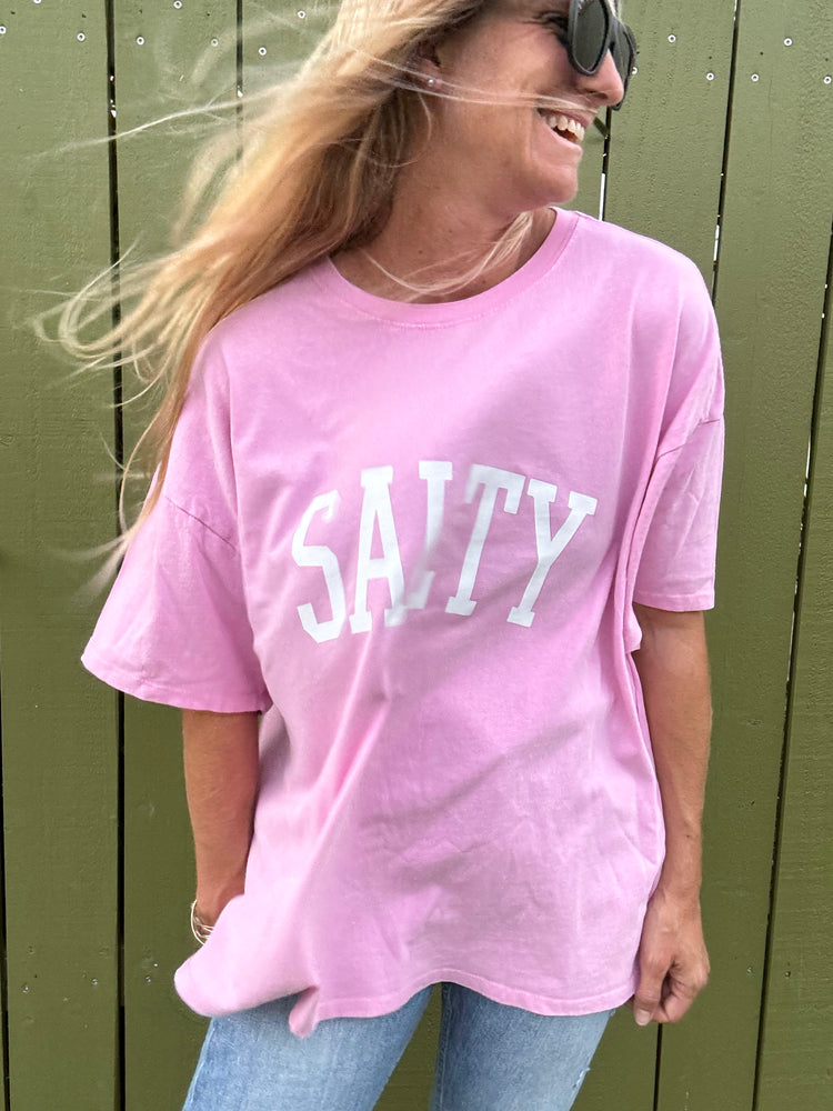 Salty graphic oversized tee