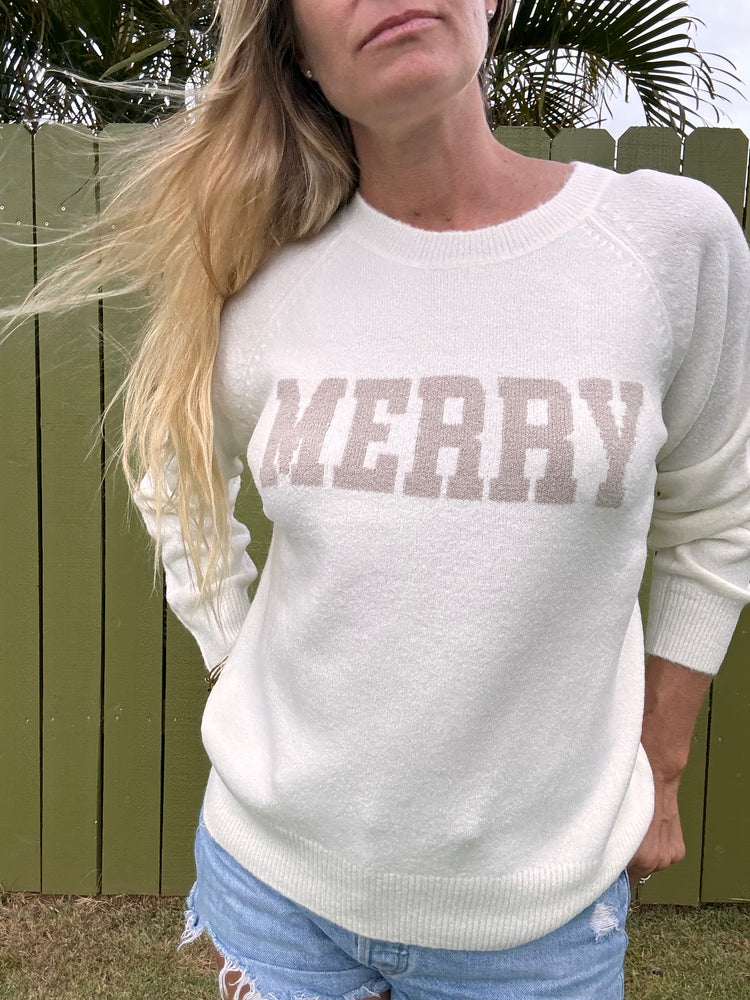 ZSUPPLY Merry Metallic Sweater