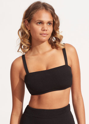 SEAFOLLY Sea Dive DD tank bra bikini to-Black