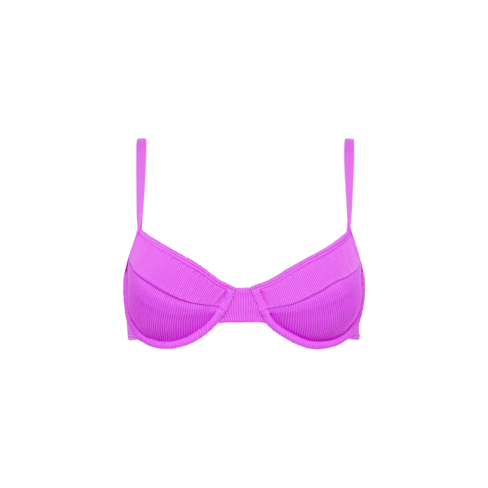 KULANI KINIS Ditzy Underwire Bra bikini top-Electric Violet