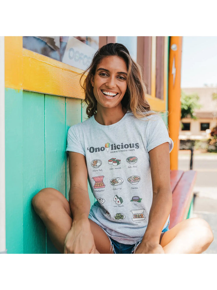 Onoliscious Hawaii's Favorite foods tee