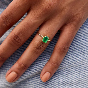 Pura Vida Emerald Statement Ring