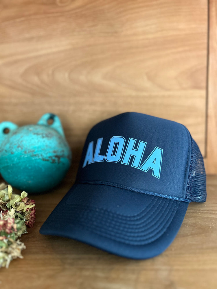 College of Aloha trucker hat