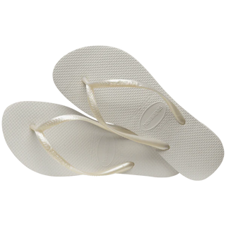 HAVAIANAS Slim Flip Flops - White